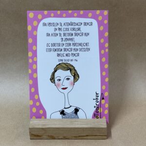 Postkort sitat Sophie Tucker